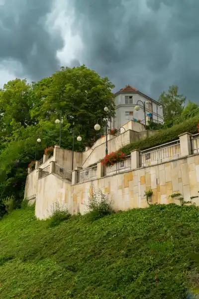 polanica zdroj tarasy spacerowe architektura