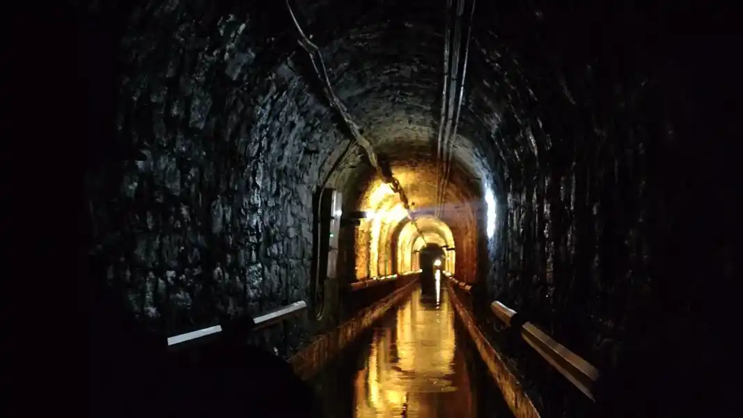 podziemny splyw tunel oswietlenie luiza zabrze