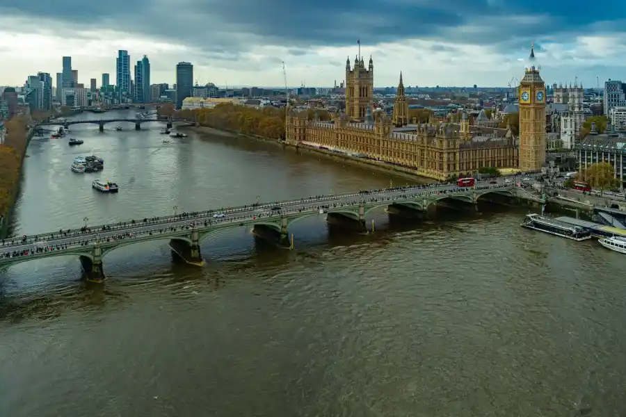 Tamita i big be widziany z london eye
