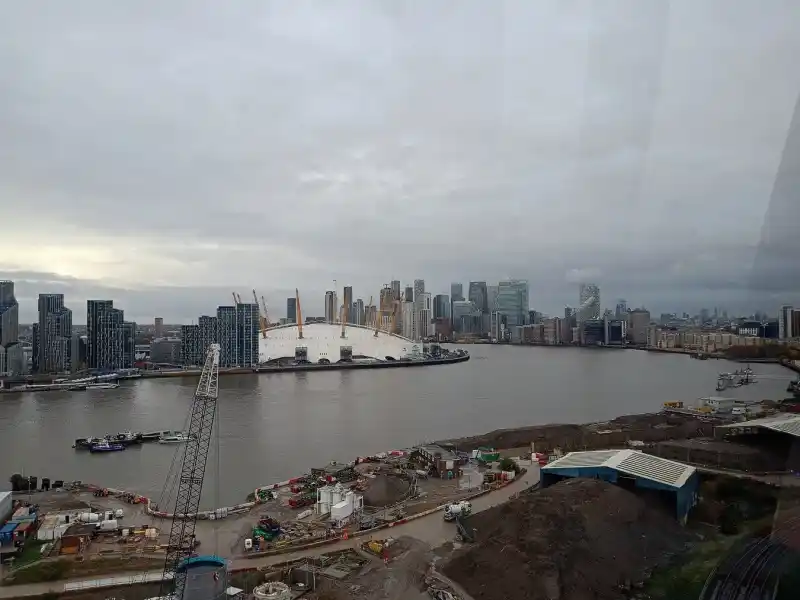 o2 arena canary wharf wschodni londyn