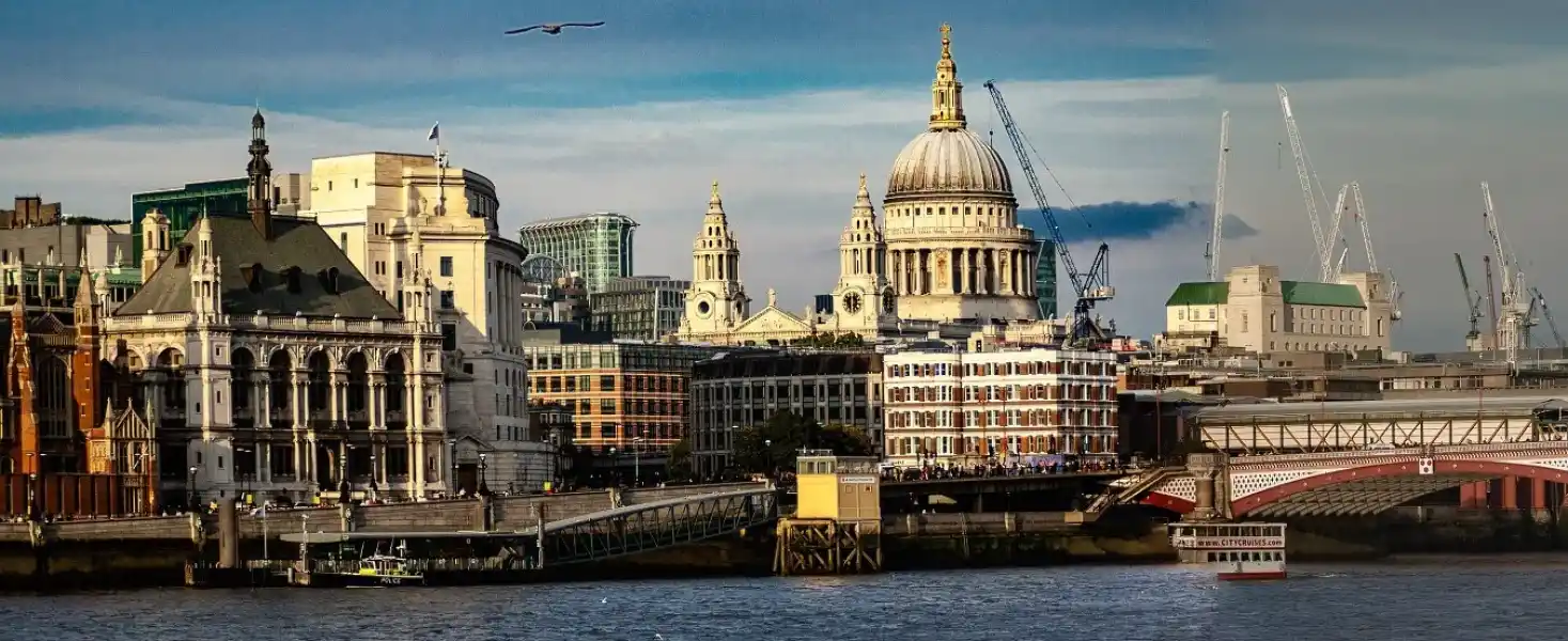 panorama londynu skyline centrum