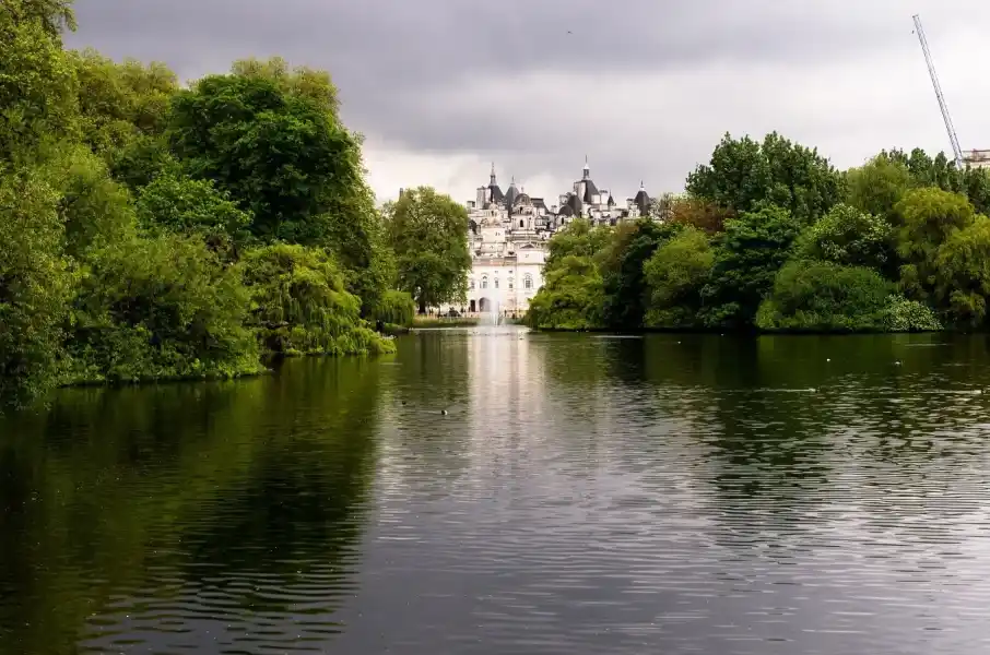 st james park park centrum londyn