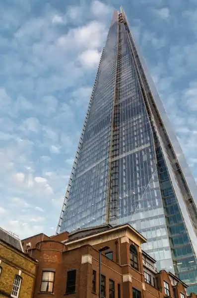 the shard wiezowiec londyn z dolu