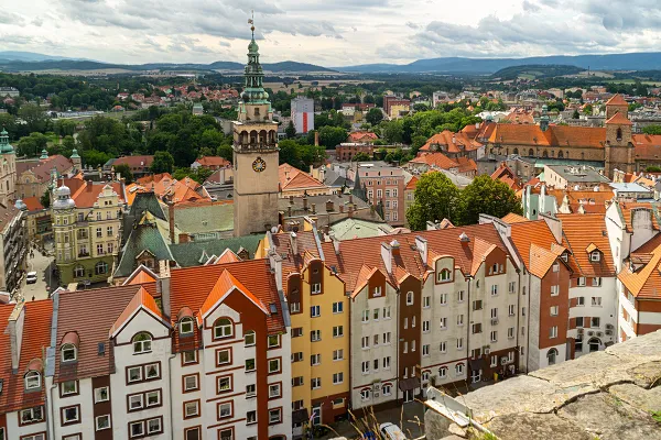 kŁodzko - panorama miasta