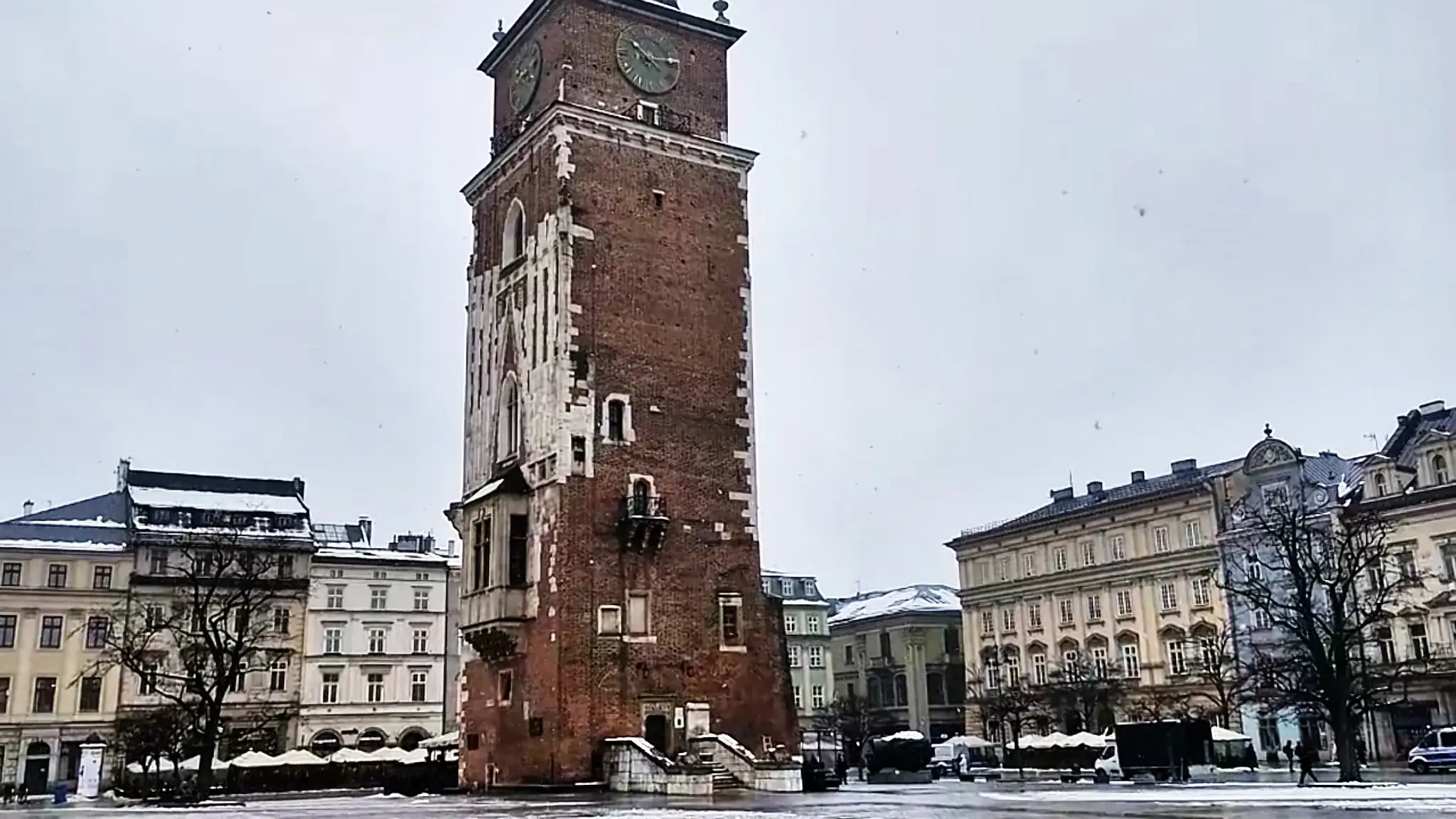 Wieża Ratuszowa na Rynku Głównym w Krakowie