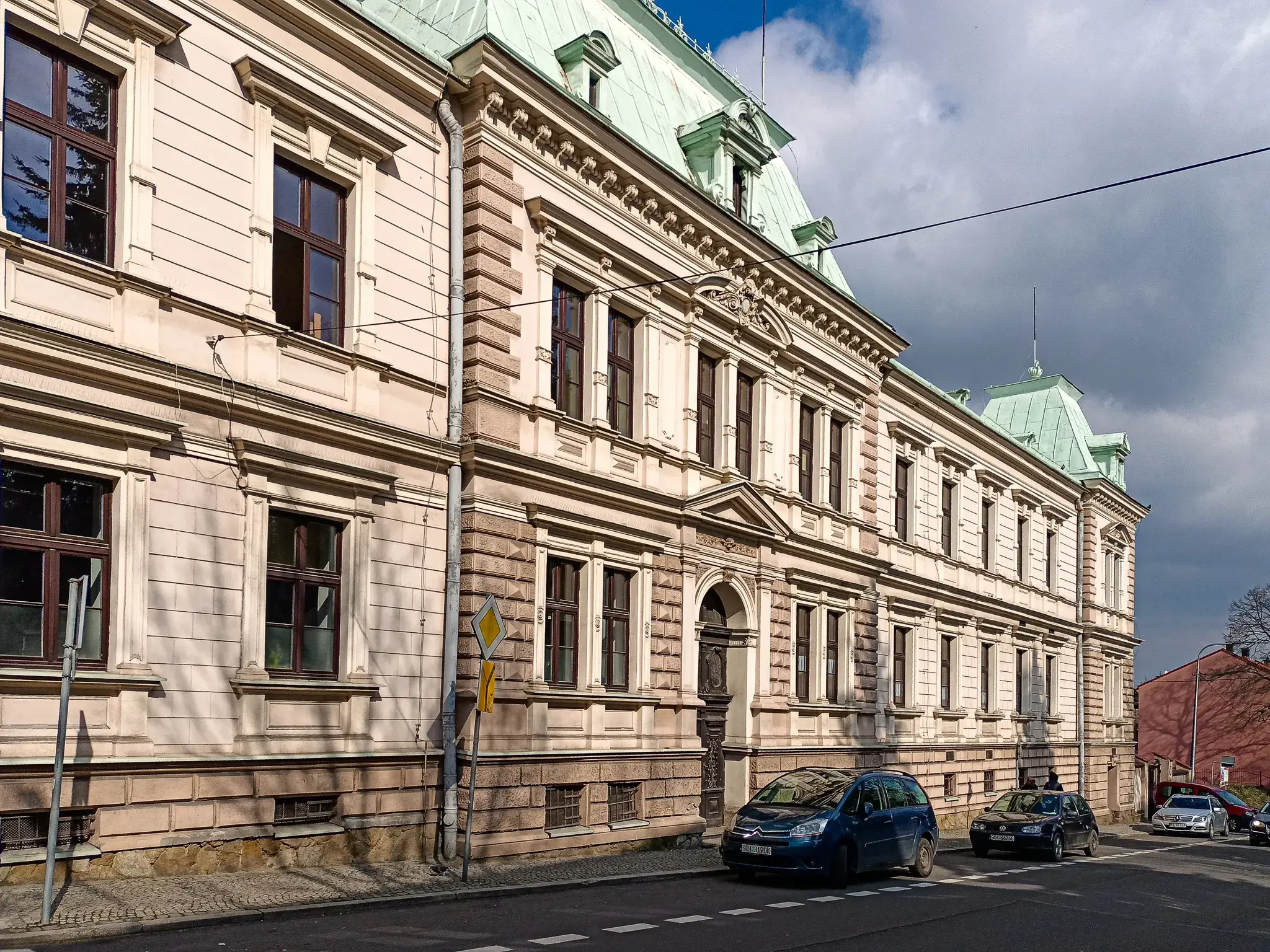 Ul. WOjciecha Korfantego w Cieszynie